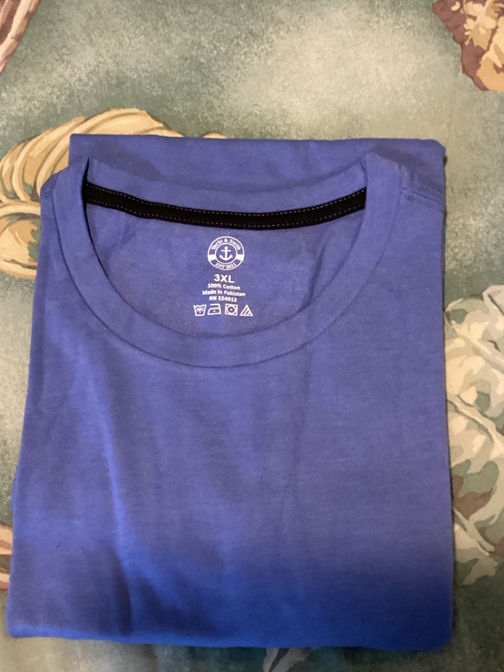 Men's Short Sleeve Tees - Brown, Mint, Black, Blue, Yellow - Picture 5 of 6